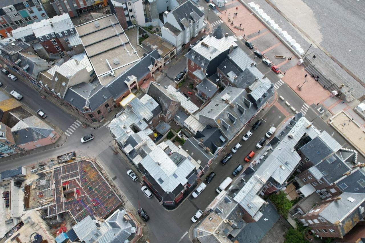 Plage à 50m Appartement Rêves de mer Villa Les Bains de Mers Mers-les-Bains Exterior foto
