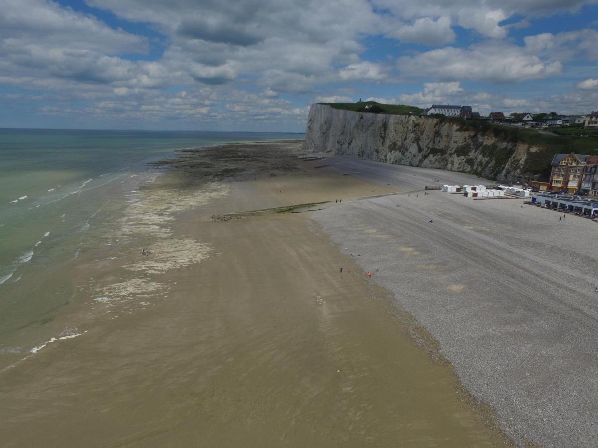 Plage à 50m Appartement Rêves de mer Villa Les Bains de Mers Mers-les-Bains Exterior foto